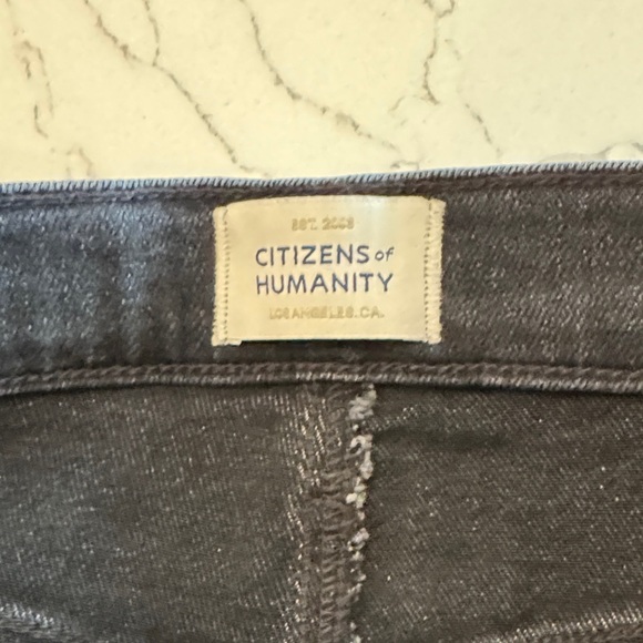 Citizens Of Humanity Midnight Wide Leg Jeans - Picture 2 of 8